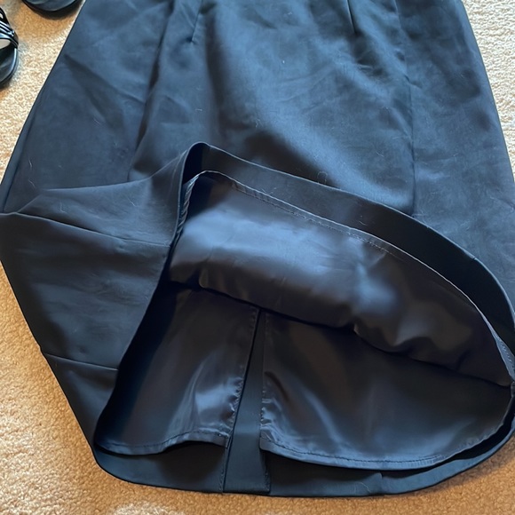 EUC Express Strapless Little Black Dress - Picture 4 of 7